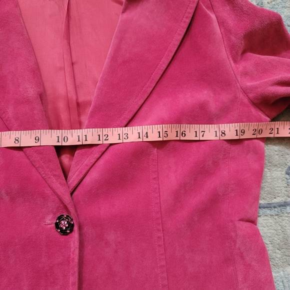 Suit style leather jacket - Picture 4 of 9